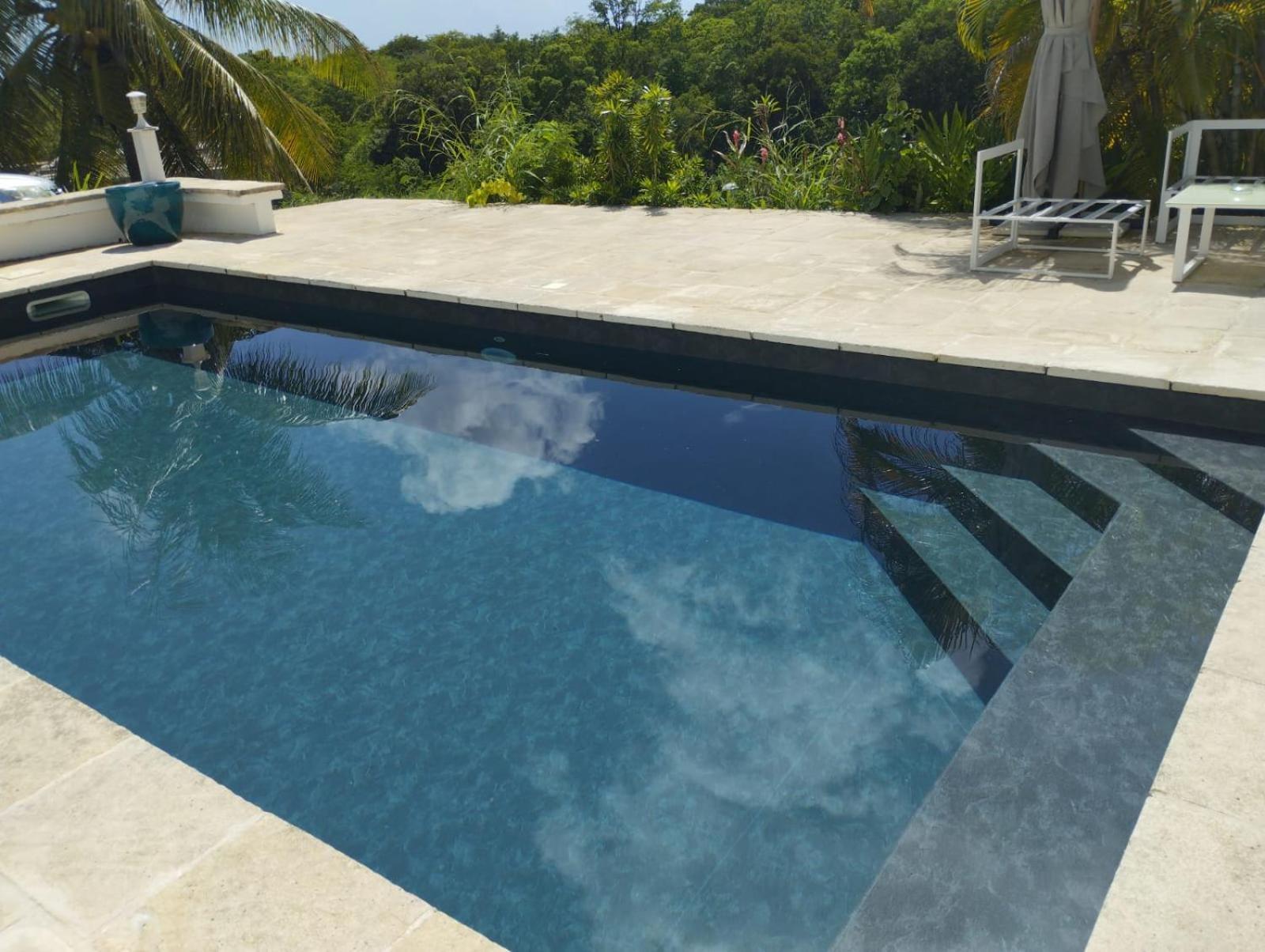 Bas De Villa Vue Mer Avec Deux Chambres Grand-Bourg  Dış mekan fotoğraf